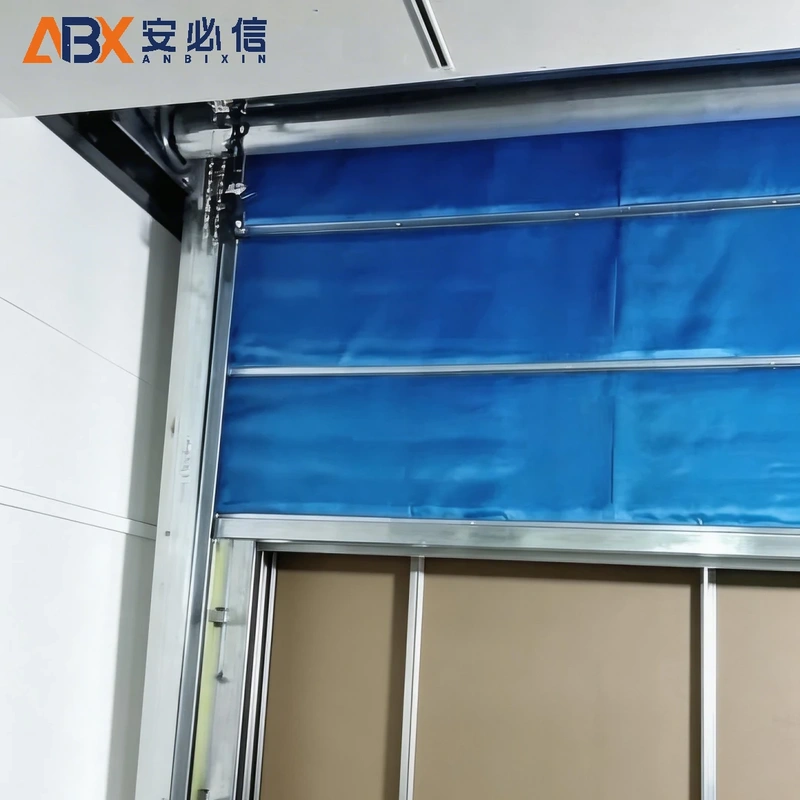 上海软帘堆积门